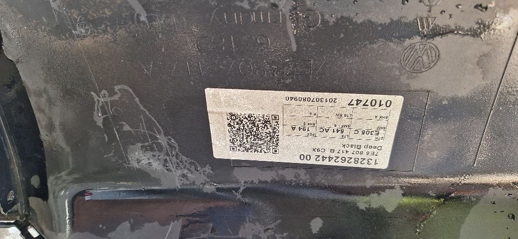 Здр Продавам Броня за Бус VW T5 2014г от модел Facelift