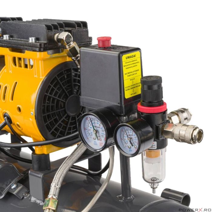 Compresor de aer, capacitate rezervor 24 litri, 1 cilindru, 2.4 CP