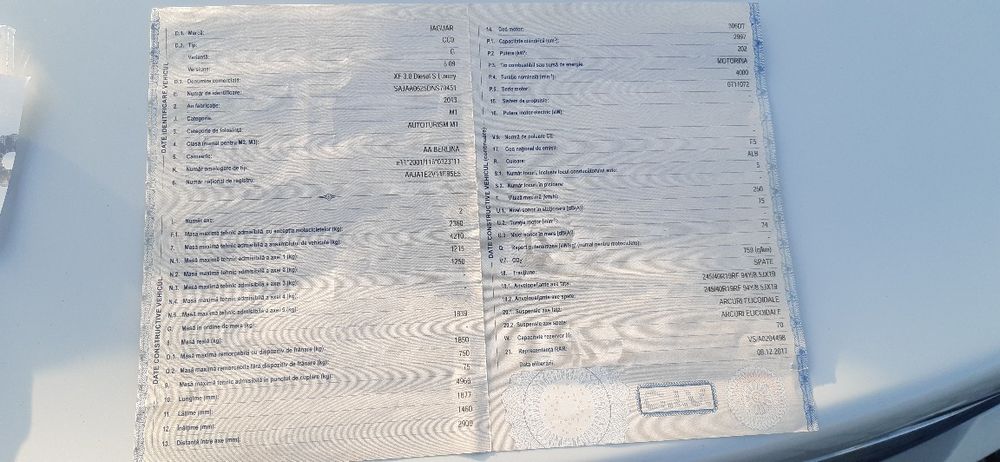 Vand Jaguar XF 3.0 diesel S Luxury