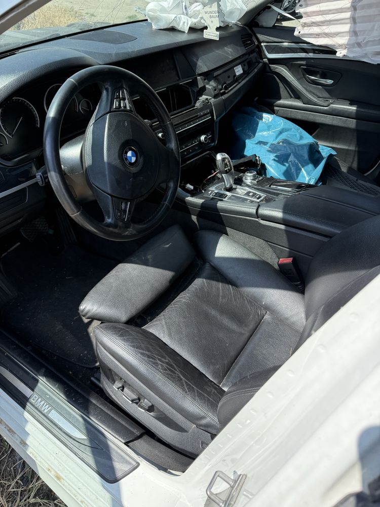 Комфортен кожен салон с памет и подгрев Бмв Ф10 /kojen salon Bmw F10/