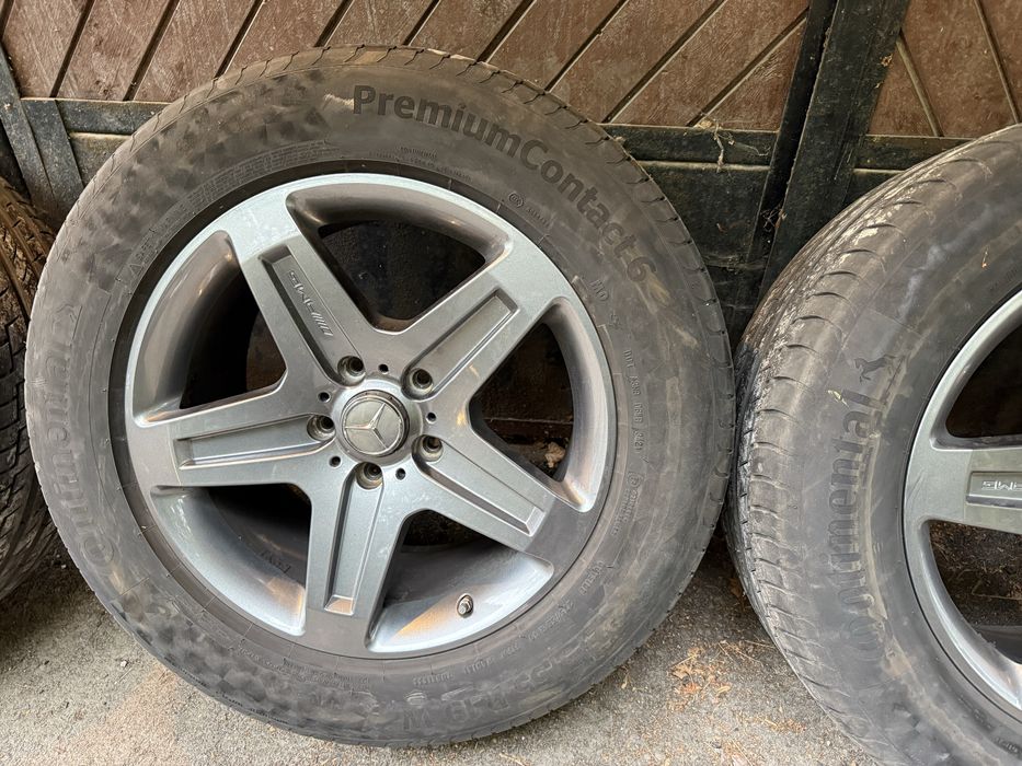 Джанти за Г класа AMG 19 ronal, с гуми 275/55/19 CONTINENTAL