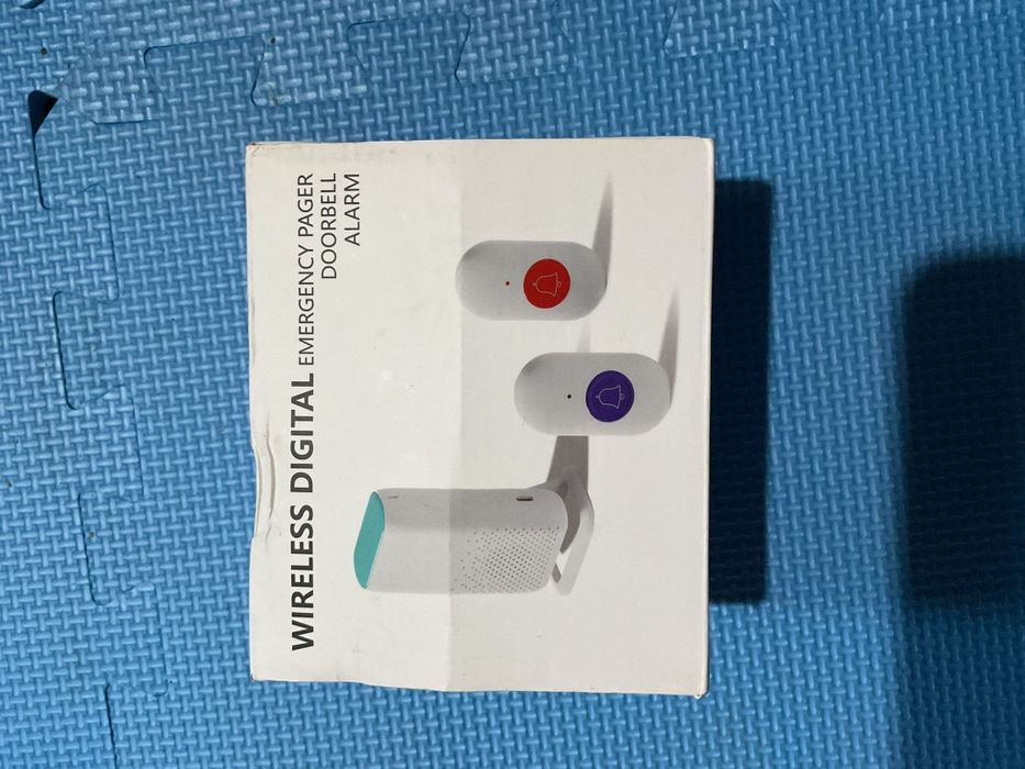 Sistem de alarmă wireless digital cu pager de urgență și sonerie