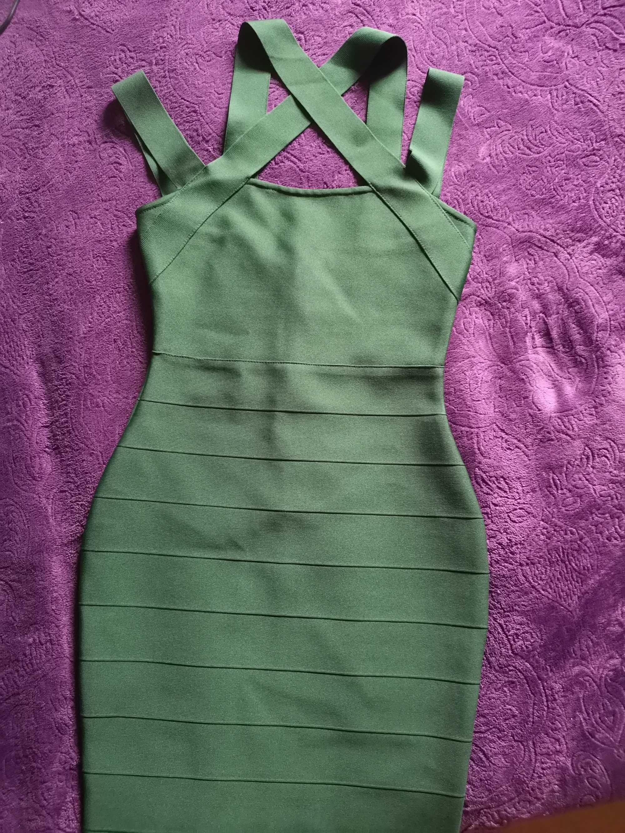 Rochie elegantă verde