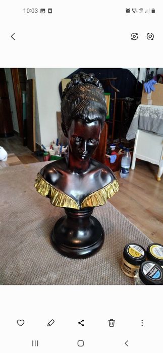 bust ceramic femeie