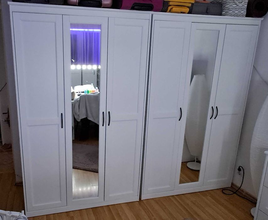 Sifoniere IKEA Pax Bergsbo cu usi oglinda AULI-pret super avantajos
