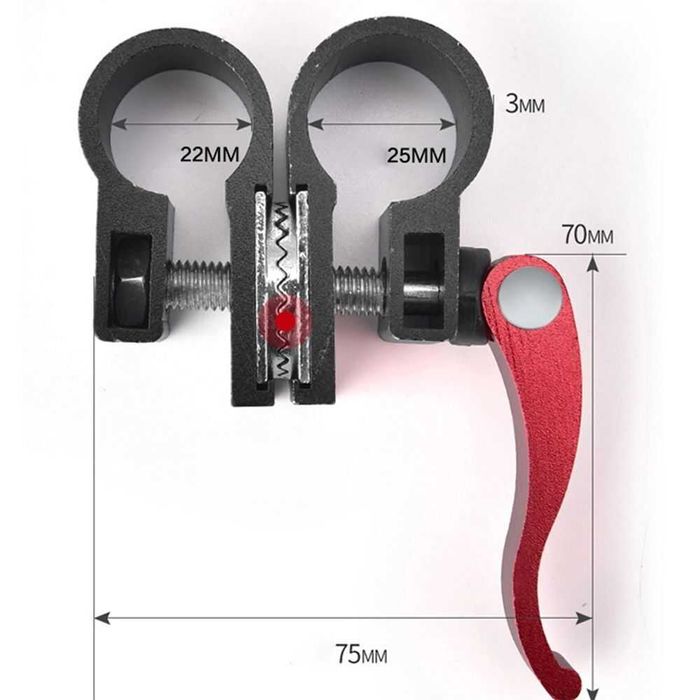 Suport 360 pt fixare umbrela, undita pescuit, Ø22-25mm Noua ambata!