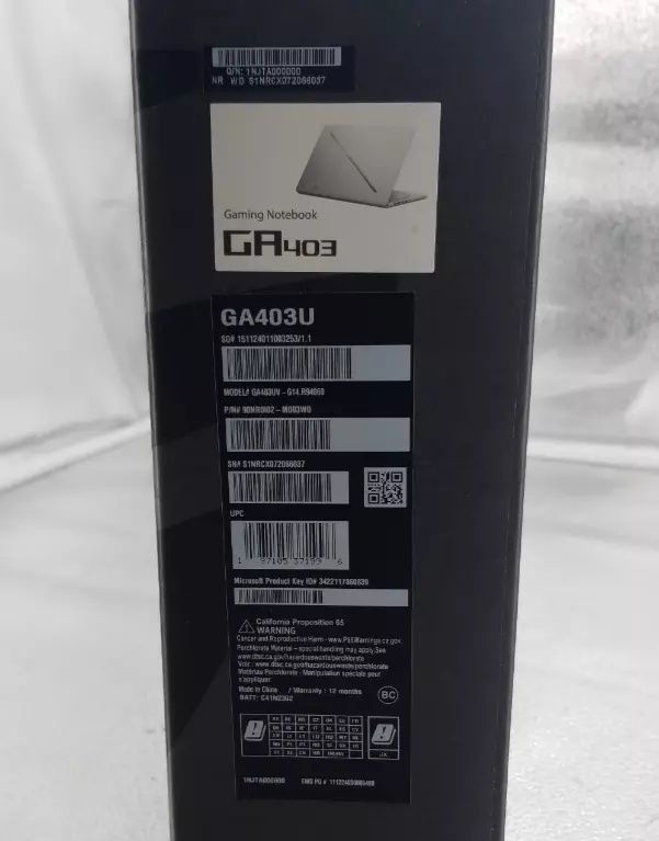 [Ново] ASUS ROG ZEPHYRUS G14 RTX4060 геѝминг лаптоп 2024 R9-8945 16GB