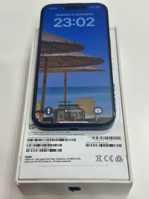 Vand iphone 15 pro