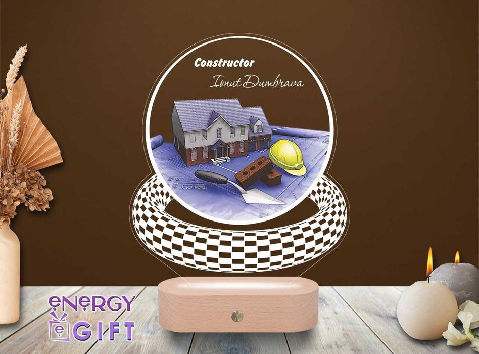 Lampa Led Personalizata – Ing. Constructor
