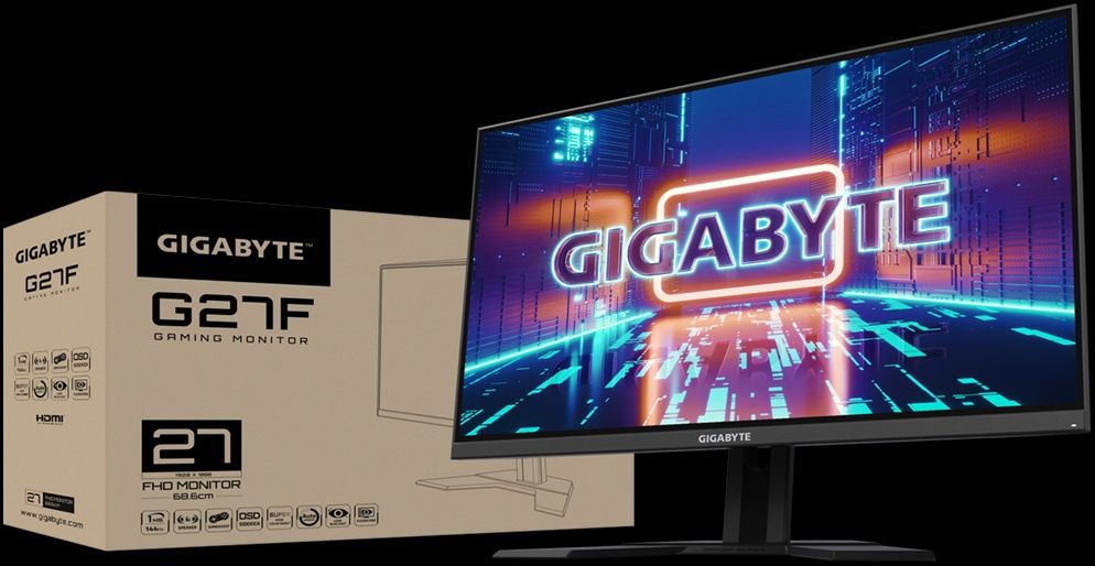Gigabyte m27q 2k 170hz ips KVM