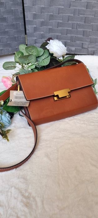 Geanta Massimo Dutti din piele de bovina