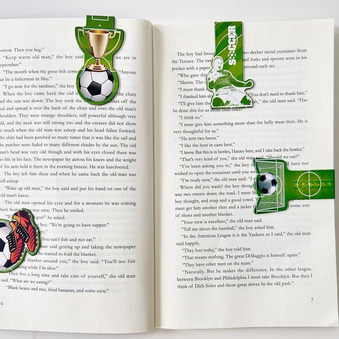 Semne de carte magnetice fotbal set 10 buc