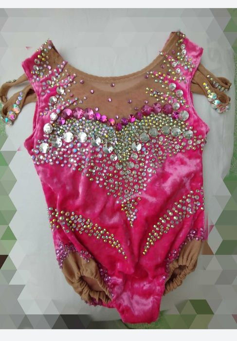 Купальник для художественной гимнастики 122-140,  5-7 лет