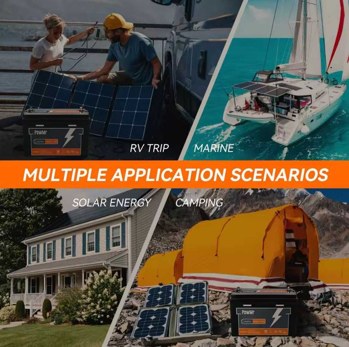 Батерия Pow Mr LifePo4 12,8v 100A