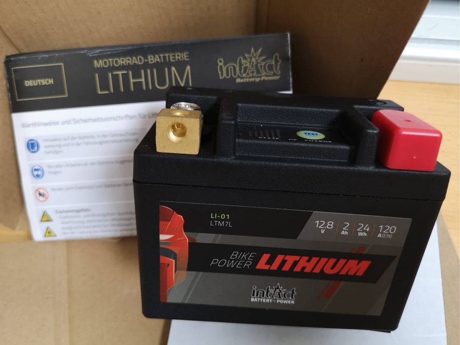 Baterie motocicleta intact lithium noua scuter quad-uri jet ski atv