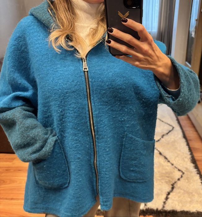 Cardigan bluzon jacheta lana 80%