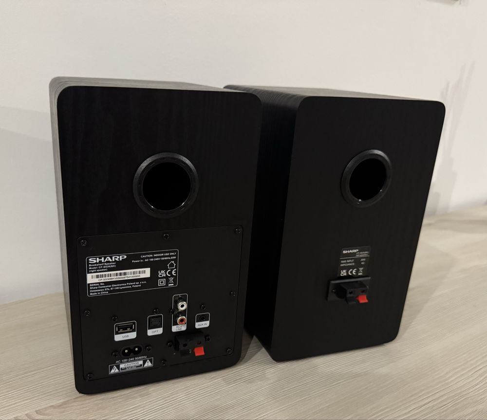 Boxe Active Sharp 60W Bluetooth - Sunet Clar și Puternic
