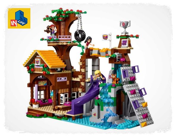 Tip Lego Friends Tabara Casuta casa copac 41122