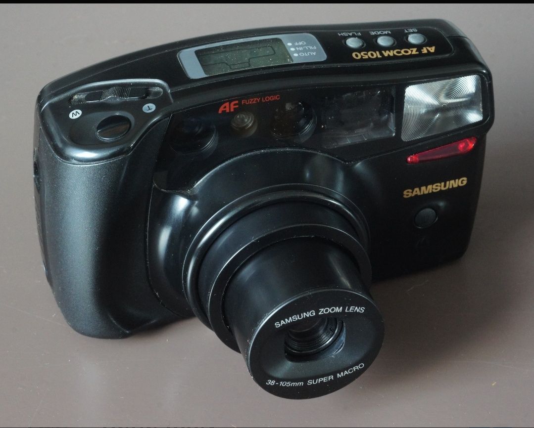 Vintage camera Samsung film 35 105 rar anii 90 oferta rara ar zoom 105