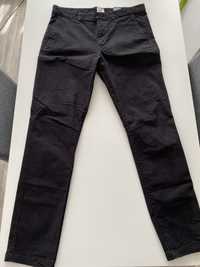Черен панталон H&M, Размер 34, skinny fit, stretch, нов, неносен