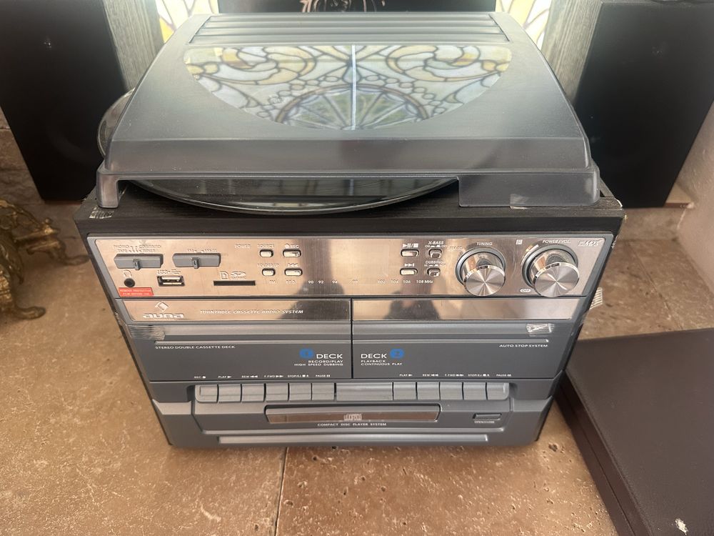 Combina audio Vinil /caseta /disc /usb Nou nouta !