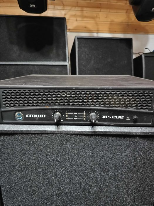Boxe profesionale pasive reflex sound + amplificator Crown