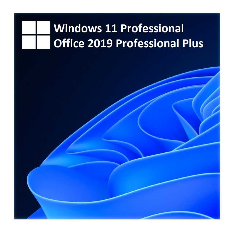 Windows 11 PRO + OFFICE 2019 cu LICENTA RETAIL pe stick bootabil