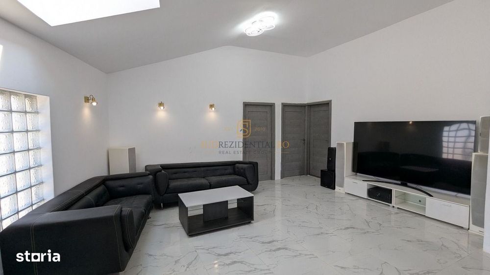 Apartament 4 camere, mobilat si utilat, terasa + curte, Magurele