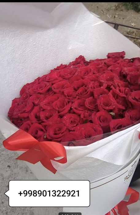101 роза  за 450000