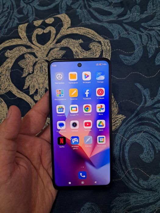 Xiaomi Redmi Note 9S 4+1/64GB Gray Igravoy Orginal Holati Yaxshi Zor
