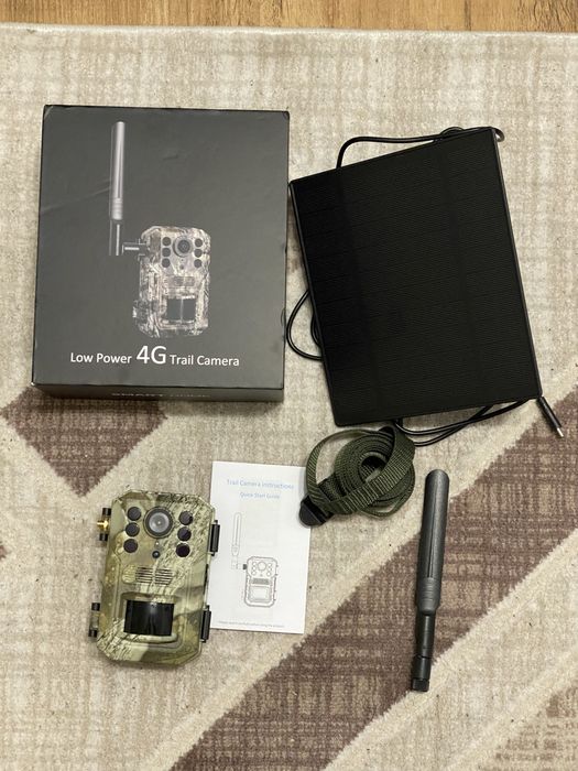 Cameră de vânătoare 4G + PANOU