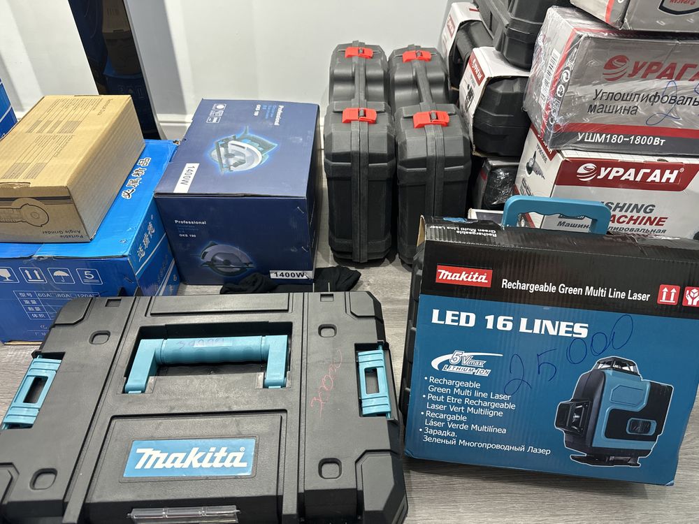 Продается лазер фирмы Makita, devalt, croun!