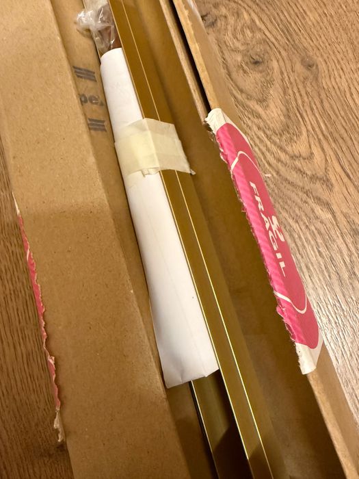 Profil U auriu (cabina dus)