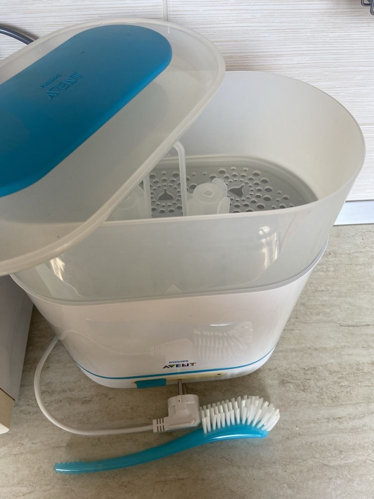 Sterilizator cu abur 3 in 1 Philips Avent + biberoane gratis