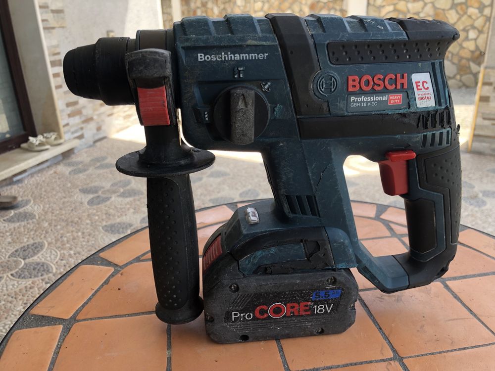 Акумулаторен перфоратор Bosch GBH 18 V-EC