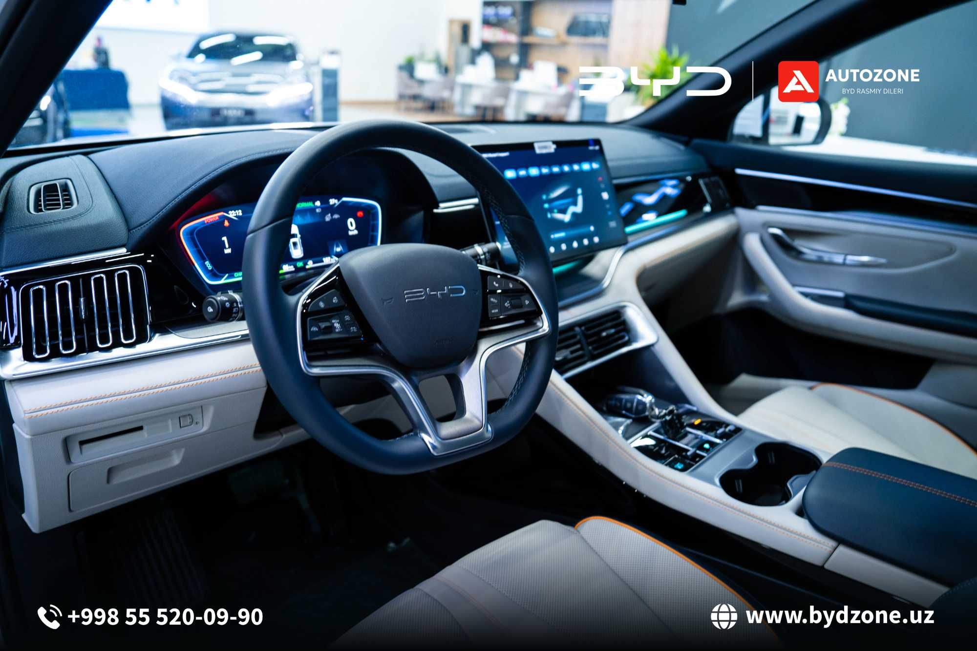 BYD SONG PLUS DM-i Champion (150km Flagship) Официальный дилер Фергана