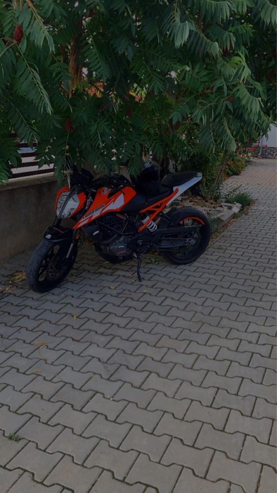 Ktm Duke 125 inmatriculat