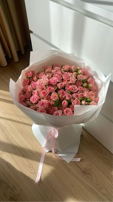 3 больших букета