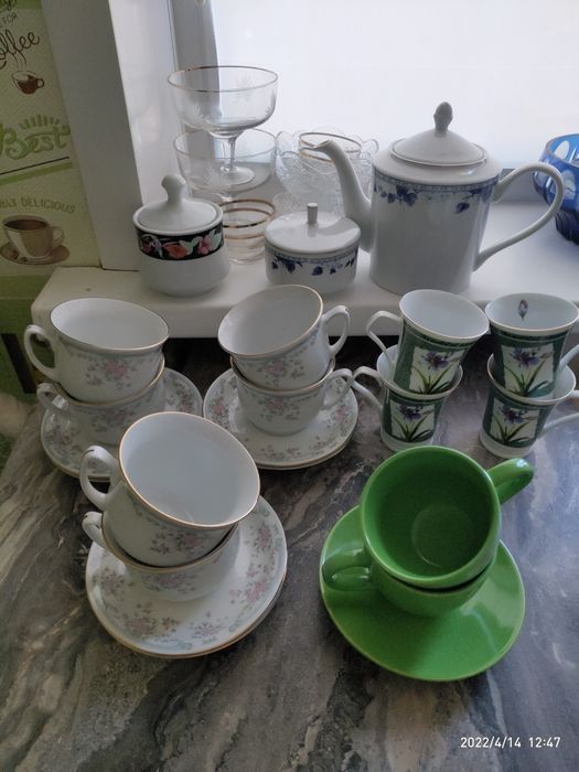 Продам чайные пары, все новые.