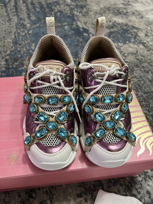 Sneakes Gucci Flashtrek