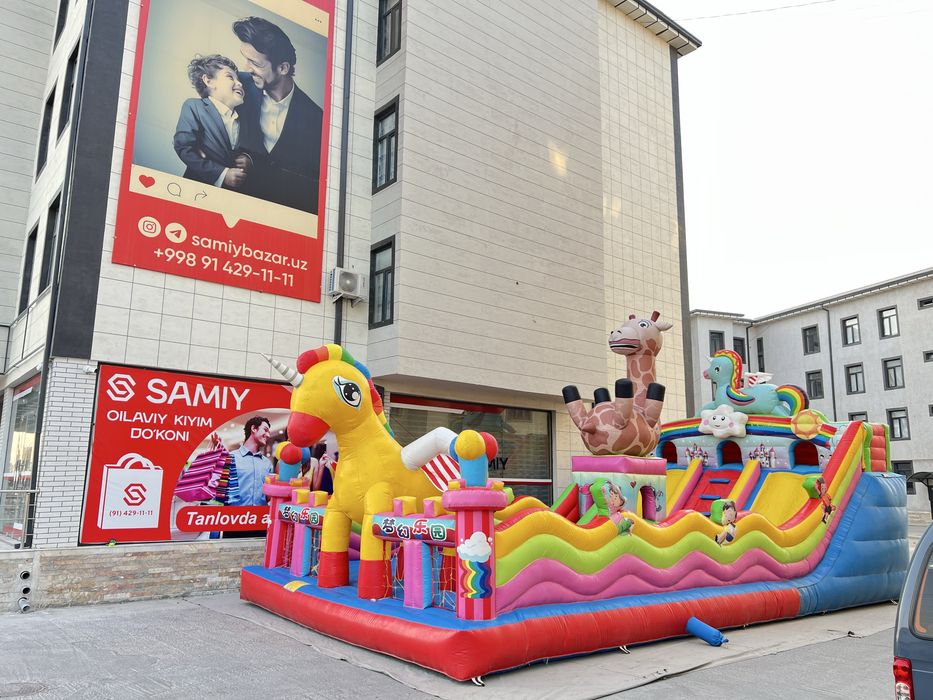 Batut 7x12m holati a’lo. 1 yarim sezon ishlatilgan.