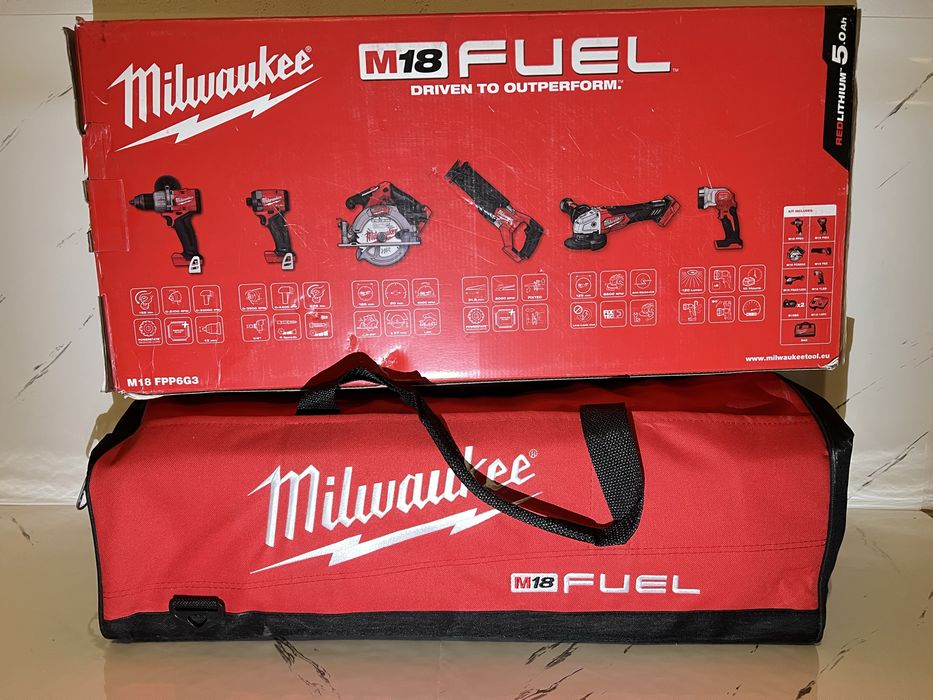 Set Milwaukee M18 FPP6G3 Fierastrau Circular Flex Autofiletanta Impact