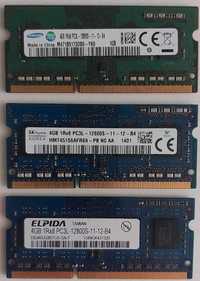 Memorii RAM Laptop module 2/4/GB DDR2/DDR3L 1600mhz