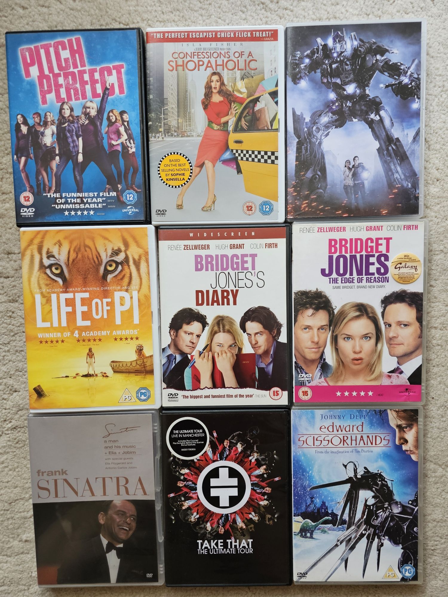 Оригинални DVD на Английски език от лична колекция