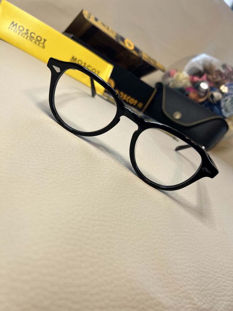 Moscot KASH rame ochelari titan rimless lentile protectie