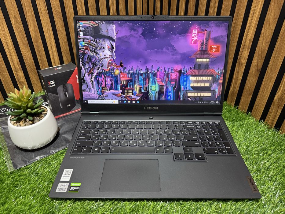 Игровой Ноутбук Lenovo Legion5 Core i5-10300H/8GB/SSD512GB/GTX1650Ti