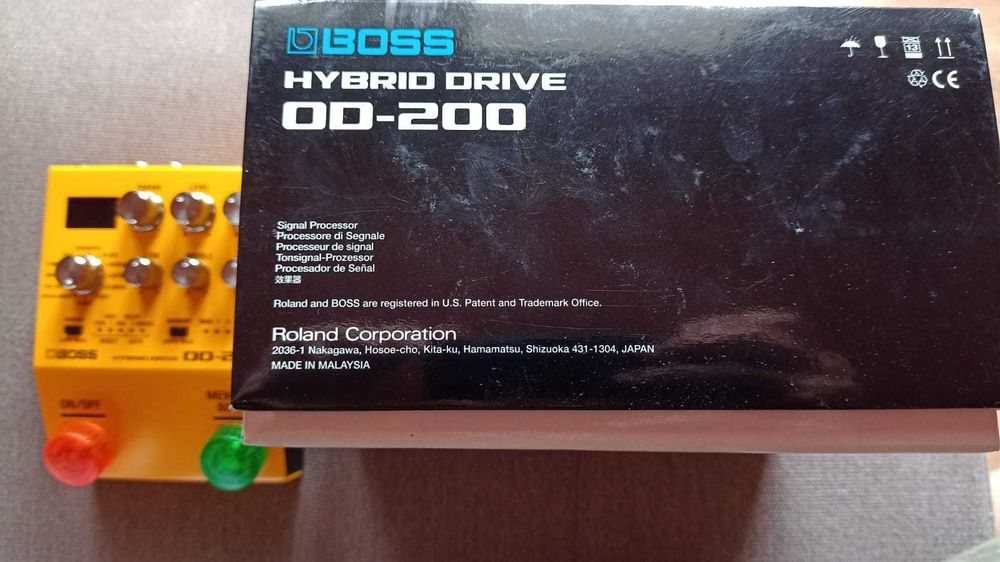 Pedala efect chitara Boss OD-200