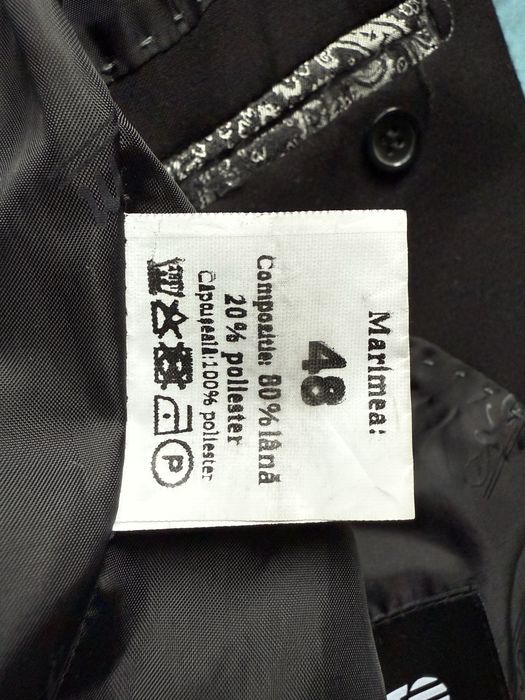 Costum elegant negru Rigatto/Marecom marimes 48