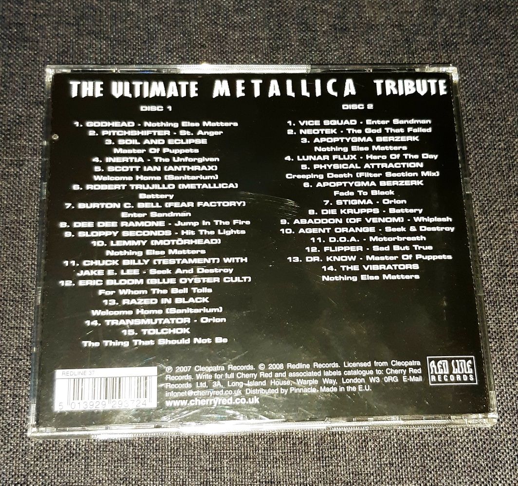 Metallica-The Ultimate Tribute 2CD and Black Album Tribute 1CD