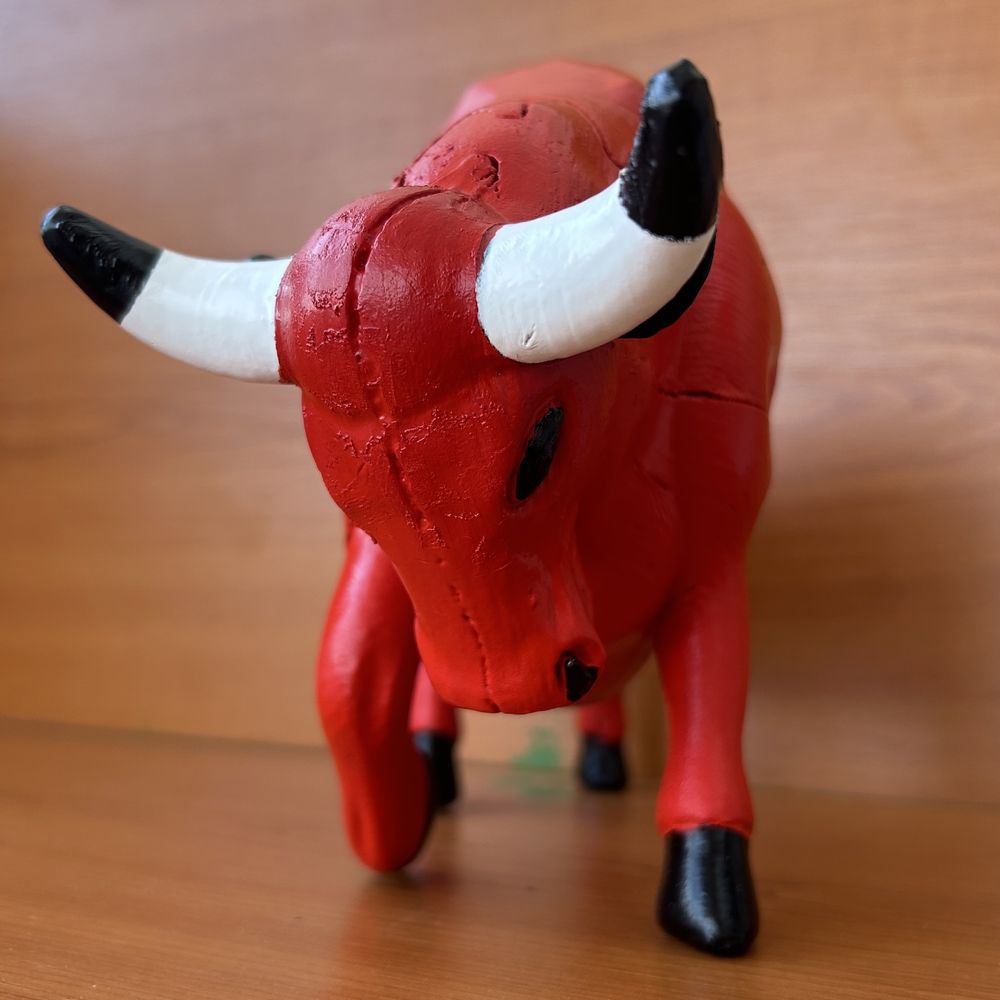 Figurina Chicago Bulls / Taur Puzzle 3D